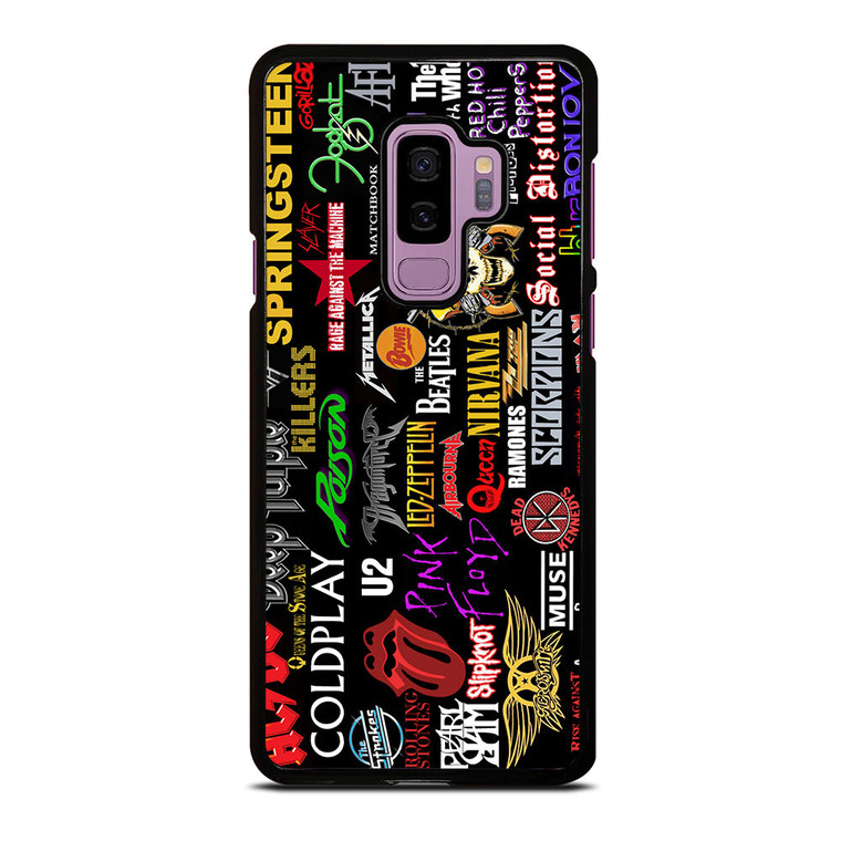 CLASSIC ROCK BAND COLLAGE Samsung Galaxy S9 Plus Case Cover