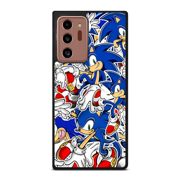 SONIC THE HEDGEHOG COLLAGE Samsung Galaxy Note 20 Ultra Case Cover