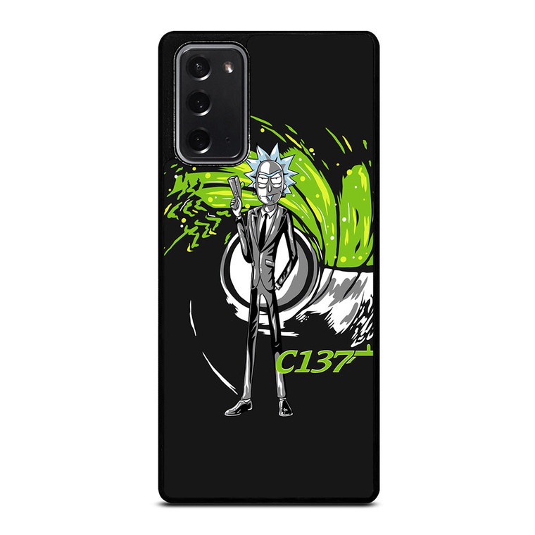 AGENT C137 RICK AND MORTY Samsung Galaxy Note 20 Case Cover