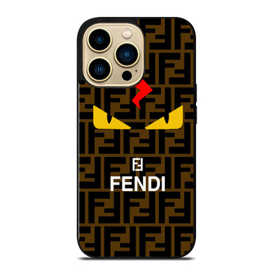 FENDI ROMA EYES LOGO 2 iPhone 14 Pro Max Case Cover