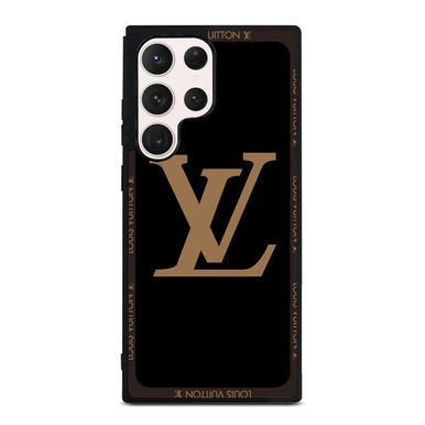 LOUIS VUITTON ROUND BLACK Samsung Galaxy S23 Ultra Case Cover