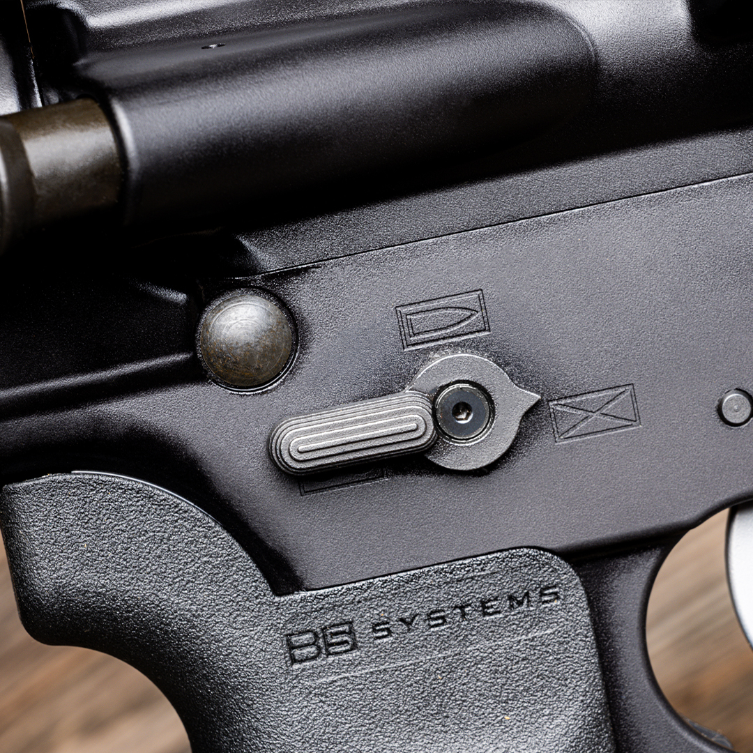 AMBIDEXTROUS SAFETY SELECTOR
