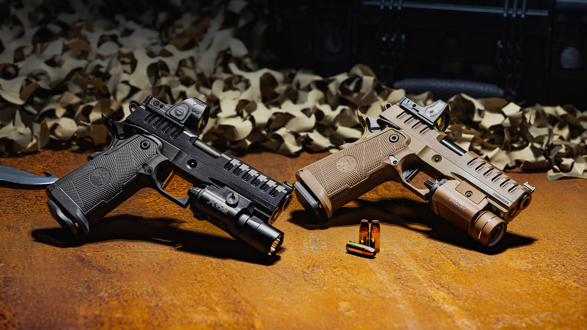 Apache Commander 9mm double stack 1911