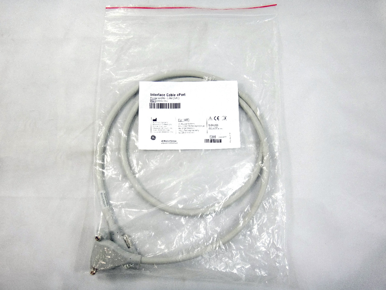 Interface Cable ePort, Frame to CPU Carescape B850 1.5m (5ft) 2040427-002,  5845972