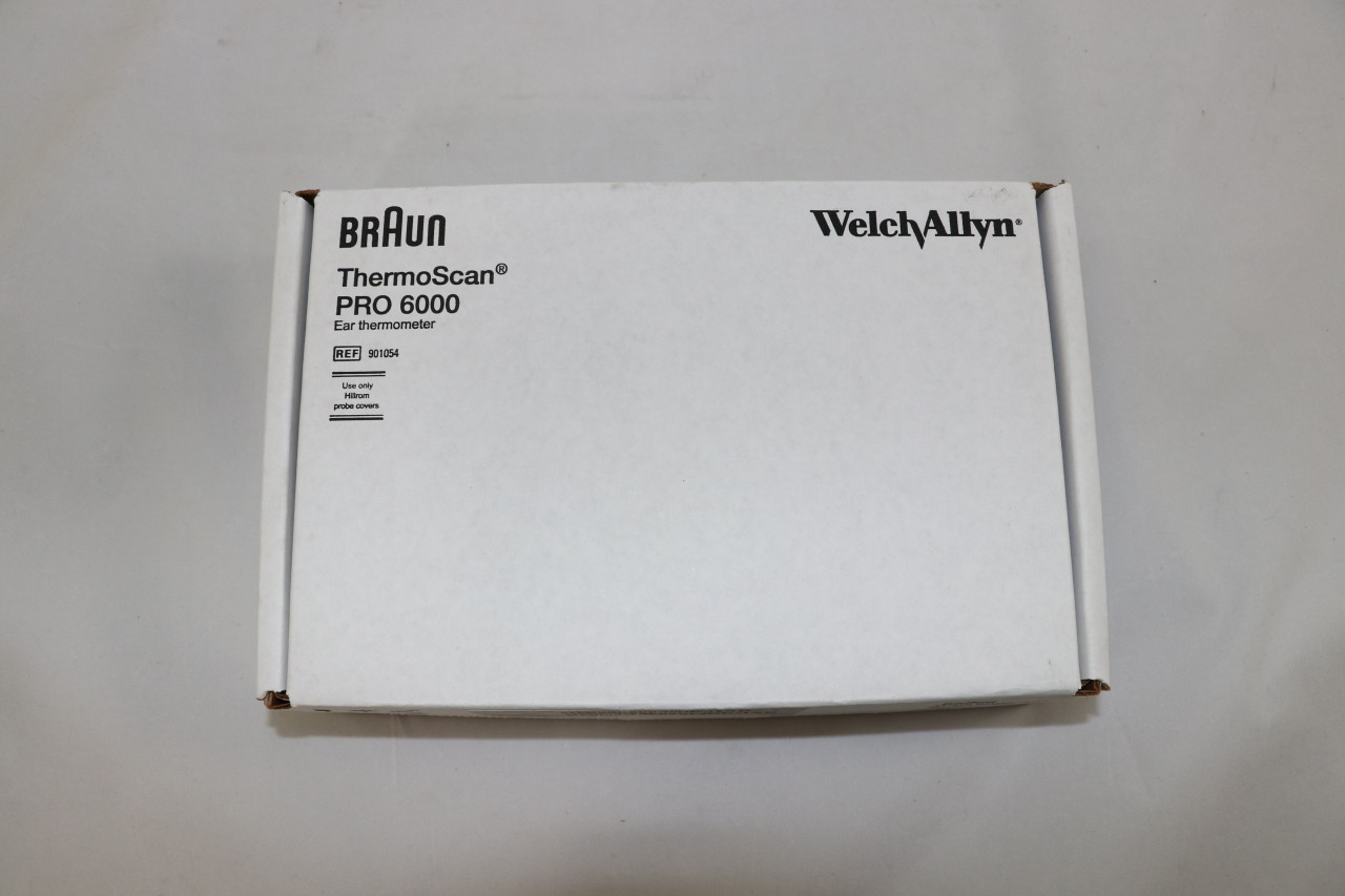 Welch Allyn Braun ThermoScan Pro 6000 Ear Thermometer