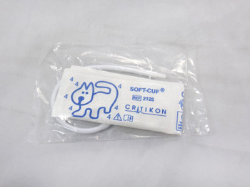 GE Critikon SOFT-CUF 2125 Neonatal#4 BP Cuff (20 Per Box)