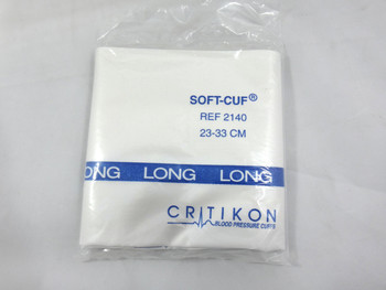 GE Critikon SOFT-CUF, Single Cuff, 2140, Adult Long, 1TB, BP Cuff