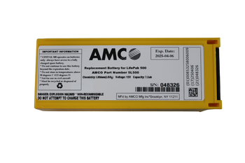 Physio-Control LIFEPAK 500 AED Battery LP500 Physio-Control LIFEPAK 500 AED Battery LP500