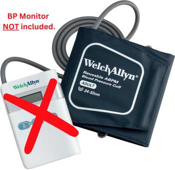 Welch Allyn ABPM 7100 Adult Blood Pressure Cuff, Reusable, 24 - 32 CM, REUSE-11-ABPM
