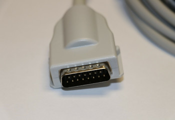 Burdick EKG Patient Cable w/ 10 non-replaceable banana leads (012-0844-00, 012-0844-01)