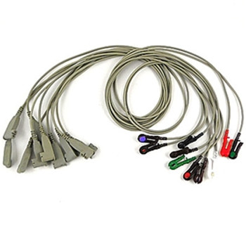 Quinton 10 Grabber Leadwire Set 031257-002 Quinton 10 Grabber Leadwire Set 031257-002