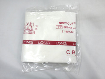 GE Critikon SOFT-CUF, Large Adult Long BP Cuff, SFT-A3-2A-L