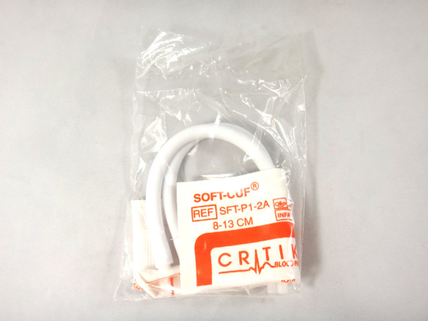 GE Critikon Soft-Cuf SFT-P1-2A Infant Blood Pressure Cuff