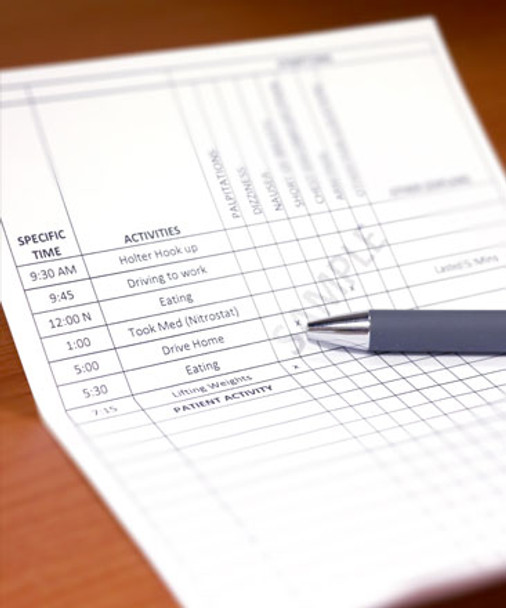 Patient Diary for Holter-EKG Monitoring (HM-PD)