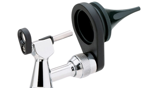 New, Open-Box Welch Allyn 3.5V Halogen HPX Veterinary Operating Otoscope Head w/ Reusable Ear Specula Set (21760)