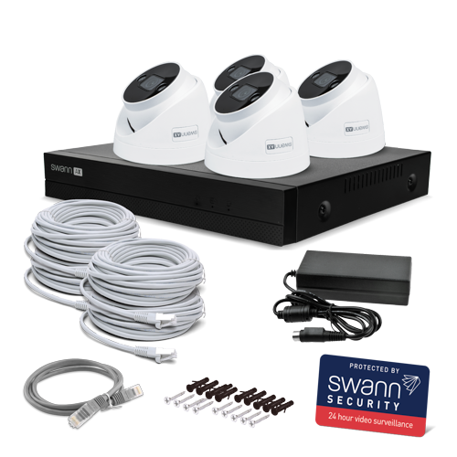 AdvancedX™ Wired 4K NVR Security System with 24/7 Recording
