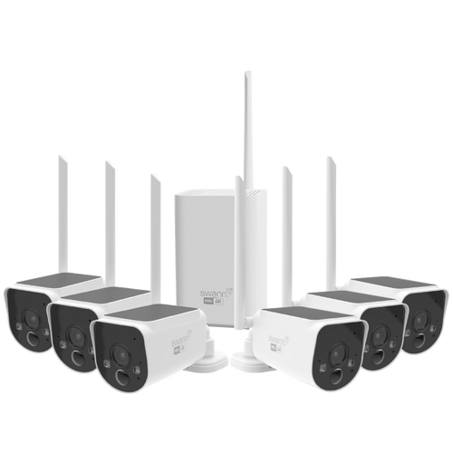 MaxRanger4K™ Solar 6 Camera Security System with Longest Range