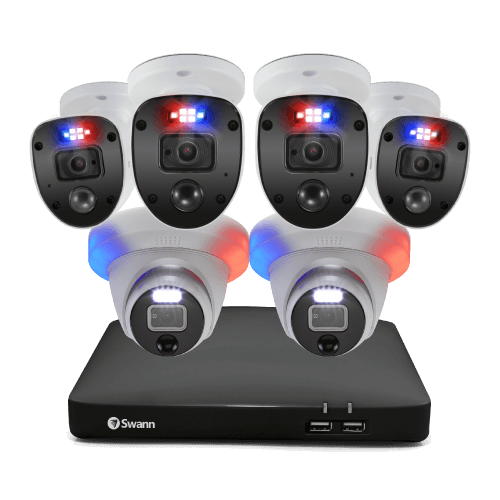 Home 6 Camera 8 Channel 1080p DVR Security System
