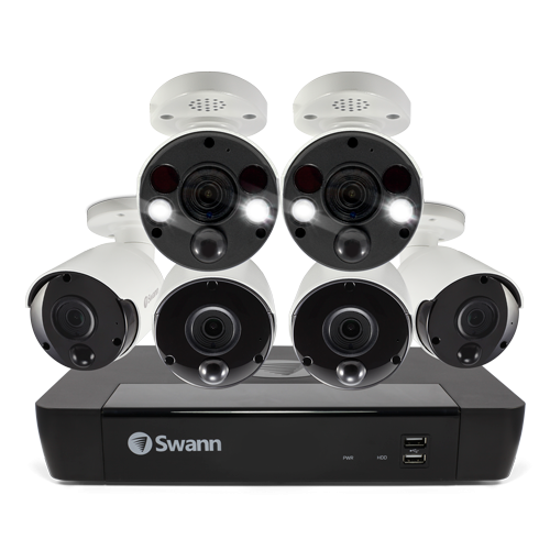 6 Camera 8 Channel 4K Ultra HD Professional NVR Security System | SONVK-886804B2FB