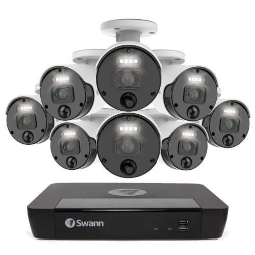 8 Camera 8 Channel 4K Master-Series NVR Security System | SWNVK-876808