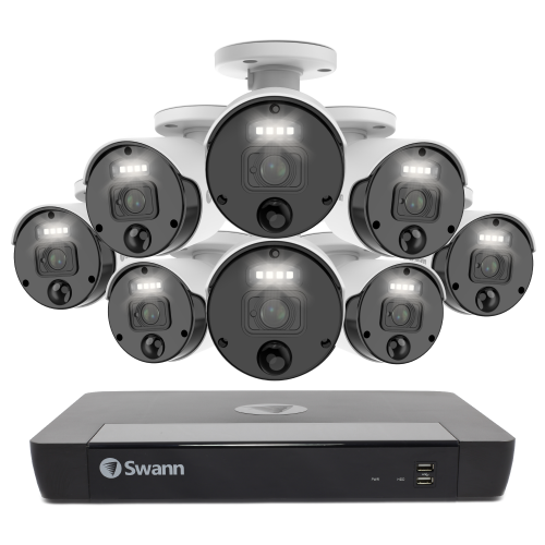 Master-Series 4K HD 8 Camera 16 Channel NVR Security System (Online Exclusive)