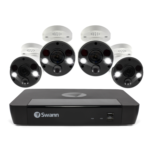 4 Camera 8 Channel 4K Ultra HD Professional NVR Security System | SWNVK-886804FB