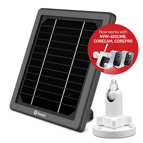 Outdoor Solar Panel and Stand for Wireless Security Cameras | SWIFI-SOLAR2