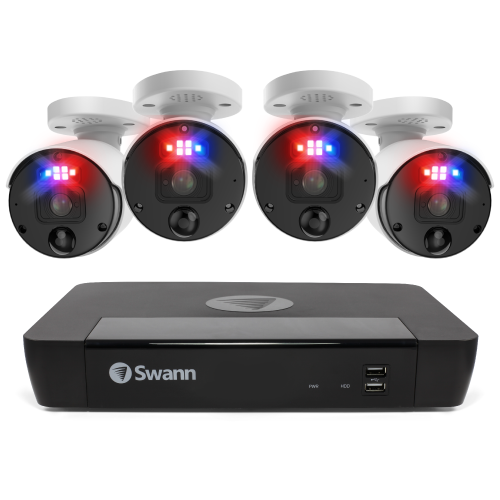 4 Camera 8 Channel 12MP Professional Professional NVR Security System