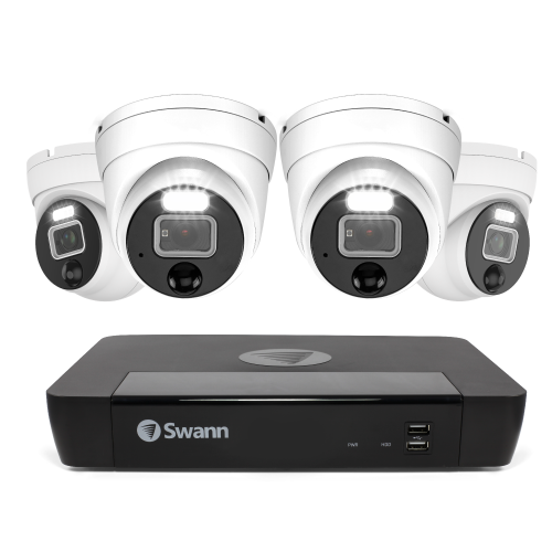 4 Camera 8 Channel 6K 12MP Mega HD Professional NVR Security System | SWNVK-890004D