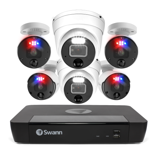 6 Camera 8 Channel 12MP Pro Professional NVR Security System