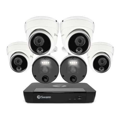 Master Series 6 Camera 8 Channel NVR Security System (Plain Box Packaging) (Online Exclusive)