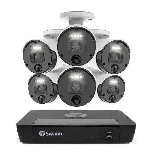 6 Camera 8 Channel 4K Master-Series NVR Security System | SWNVK-876806