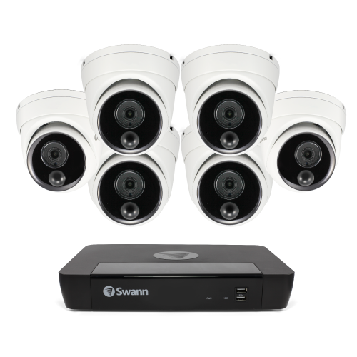 6 Camera 8 Channel 4K Master-Series NVR Security System | SONVK-876806D