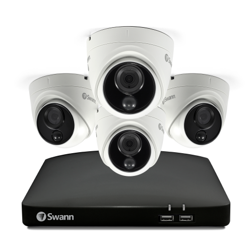 4 Camera 4 Channel 4K Ultra HD DVR Security System | SODVK-456804D