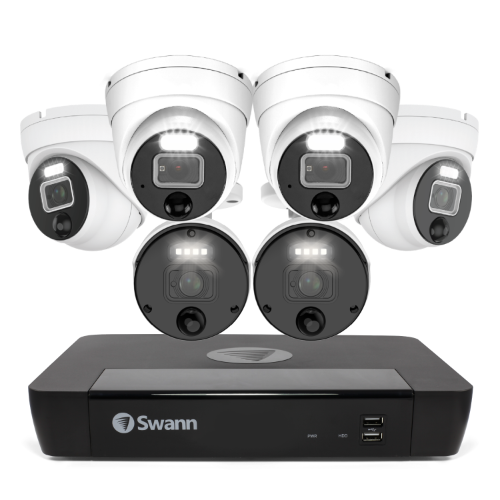 6 Camera 8 Channel 4K Master-Series NVR Security System (Plain Box Packaging) (Online Exclusive) | SONVK-876804DWL2