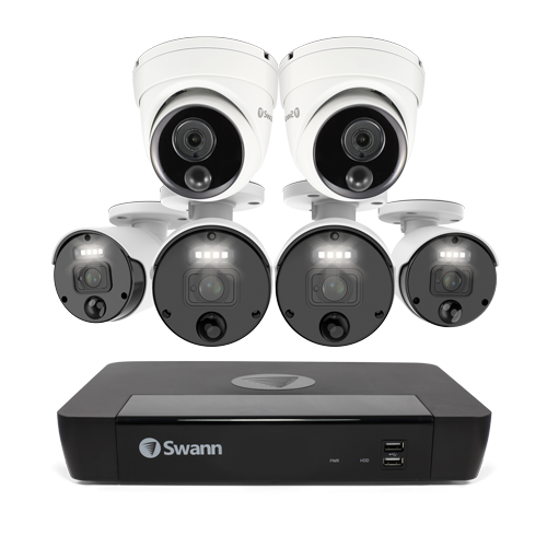 Master-Series 6 Camera 8 Channel NVR Security System (Plain Box Packaging) (Online Exclusive)
