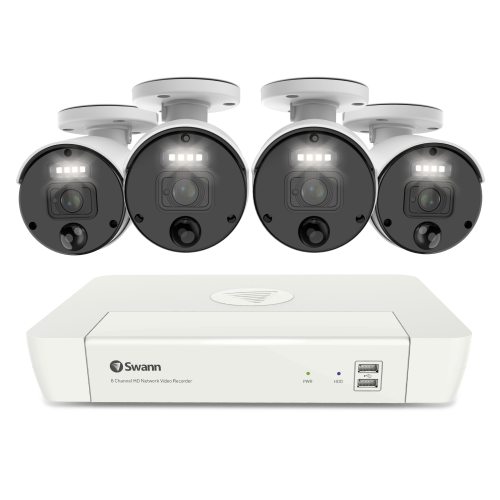 4 Camera 8 Channel 4K Master-Series NVR Security System | SWNVK-87680W4 4 Camera 8 Channel 4K Master-Series NVR Security System | SWNVK-87680W4