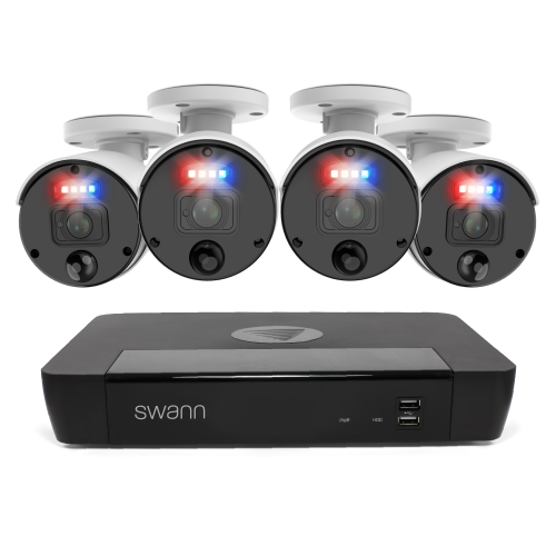 4 Camera 8 Channel 4K Master-Series NVR Security System | SWNVK-876804SF