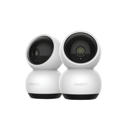 Swann EVO Pan & Tilt Wi-Fi Camera - 2 Pack | SWIFI-SE2KPTPK2 Swann EVO Pan & Tilt Wi-Fi Camera - 2 Pack | SWIFI-SE2KPTPK2