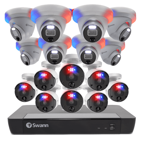 16 Camera 16 Channel 4K Ultra HD Professional Professional NVR Security System