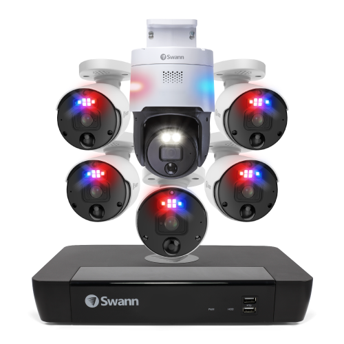 6 Camera 8 Channel 12MP Professional Professional NVR Security System