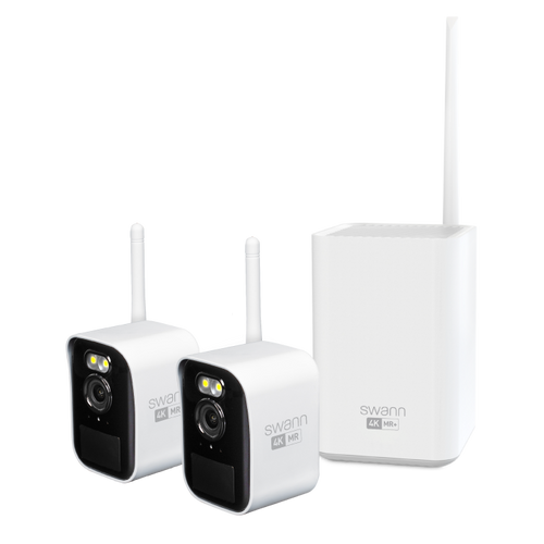 Swann MaxRanger4K™ Mini Long-Range Wireless Security System with 2 Cameras | SWNVK-MRMINISD2 Swann MaxRanger4K™ Mini Long-Range Wireless Security System with 2 Cameras | SWNVK-MRMINISD2