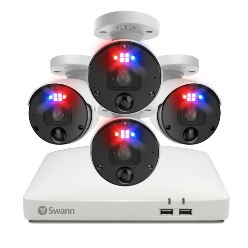 4 Camera 8 Channel 4K Ultra HD Professional Home NVR Security System 4 Camera 8 Channel 4K Ultra HD Professional Home NVR Security System