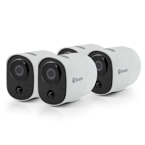 Refurbished Xtreem Wireless Security Cameras 4 Pack with 2-Way Talk, Siren & Heat + Motion Detection | SWIFI-XTRCM16G4PK