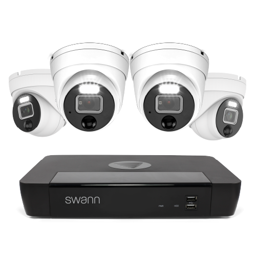 4 Camera 8 Channel 6K 12MP Mega HD Professional NVR Security System | SWNVK-890104D 4 Camera 8 Channel 6K 12MP Mega HD Professional NVR Security System | SWNVK-890104D