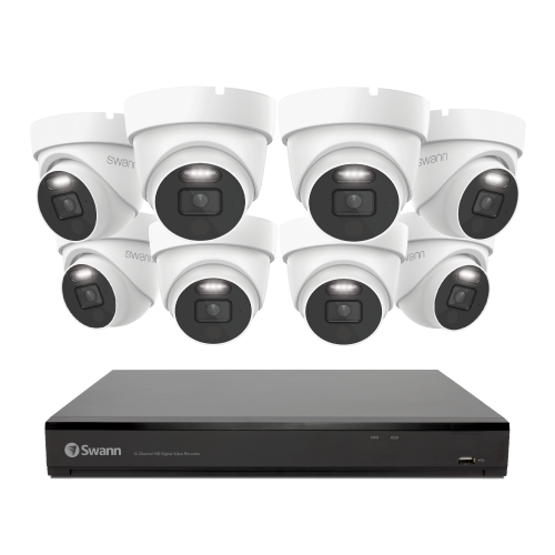 8 Camera 16 Channel 4K Ultra HD DVR Security System | SODVK-16558081D 8 Camera 16 Channel 4K Ultra HD DVR Security System | SODVK-16558081D