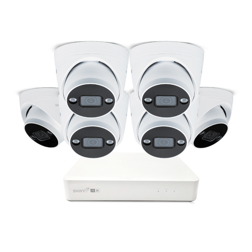 AdvancedX™ Wired 3K/5MP NVR Security System with 24/7 Recording | SWNVK-8ADVX5MP6D