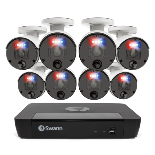 Master Series Professional 8 Camera 8 Channel 4K NVR Security System Master Series Professional 8 Camera 8 Channel 4K NVR Security System