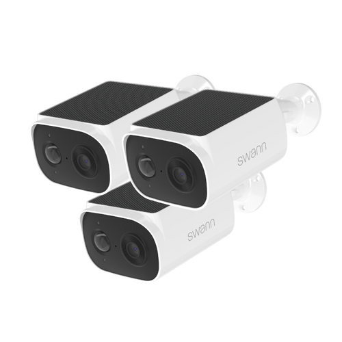 Swann EVO Wireless 2K Solar Security Camera - 3 Pack | SWIFI-SESOL2KBCPK3 Swann EVO Wireless 2K Solar Security Camera - 3 Pack | SWIFI-SESOL2KBCPK3