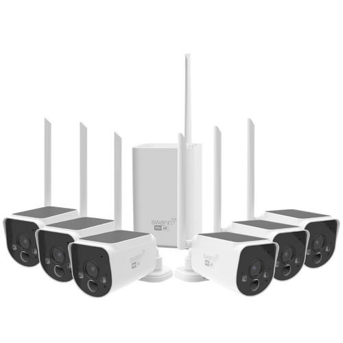 MaxRanger4K™ Solar 6 Camera Security System with Longest Range Wireless  | SWNVK-MAXV2SD6